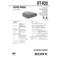 SONY IFT-R20 Service Manual