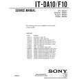 SONY ITDA10 Service Manual
