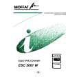 MOFFAT ESC5061W Owner's Manual