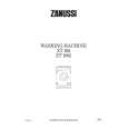 ZANUSSI ZT102 Owner's Manual