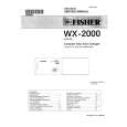 SANYO WX2000 Service Manual