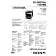SONY MHCRX88 Service Manual