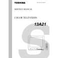 TOSHIBA 13A21 Service Manual