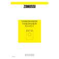 ZANUSSI FLS852C Owner's Manual
