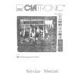 CLATRONIC CTV258 Service Manual