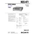 SONY MDSNT1 Service Manual