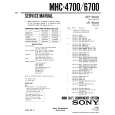 SONY MHC-6700 Service Manual