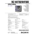 SONY MZNH700 Service Manual