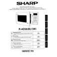 SHARP R4G56 Owner's Manual