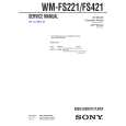 SONY WMFS221 Service Manual