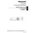 PANASONIC PTLB30E Owner's Manual