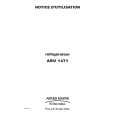 ARTHUR MARTIN ELECTROLUX ARU1471 Owner's Manual