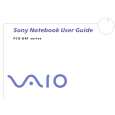 SONY PCG-GRT785E VAIO Owner's Manual