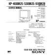 SONY KP-61XBR28 Owner's Manual