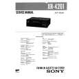 SONY XR4201 Service Manual