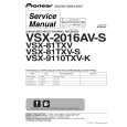 PIONEER VSX-2016AV-S Service Manual