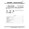 SHARP CD-XP205V Service Manual