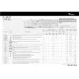 WHIRLPOOL AWM 160 Quick Start
