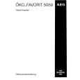 AEG FAV5059 Owner's Manual