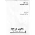 ARTHUR MARTIN ELECTROLUX TG4006T1 Owner's Manual
