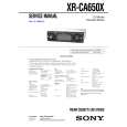 SONY XRCA650X Service Manual