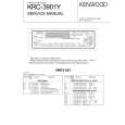 KENWOOD KRC3901Y Service Manual