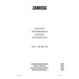 ZANUSSI ZRX7JB Owner's Manual