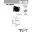 SONY WM3060 Service Manual