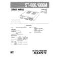 SONY ST606/M Service Manual