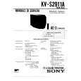 SONY KVS2911A Service Manual