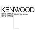 KENWOOD KRC-177RA Owner's Manual
