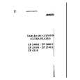ZANUSSI ZP43.10 Owner's Manual