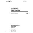 SONY SPPS2730 Owner's Manual