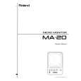 ROLAND MA-20 Owner's Manual