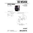 SONY SSWG450 Service Manual