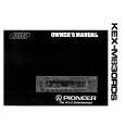 PIONEER KEXM830RDS Owner's Manual