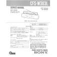 SONY CFSW303L Service Manual