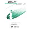 ROSENLEW RW3444I Owner's Manual