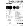 SONY XS-1028MK2 Service Manual