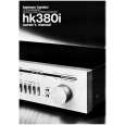 HARMAN KARDON HK380I Owner's Manual