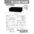 SONY TAF410R Service Manual