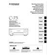 PIONEER C-73 Owner's Manual