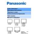 PANASONIC CT36G8G Owner's Manual