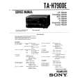 SONY TA-H7900E Service Manual