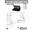SONY PSLX44P Service Manual