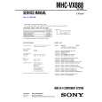 SONY MHCVX888 Service Manual