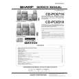 SHARP CDPC651H Service Manual