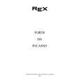 REX-ELECTROLUX FMT41 Owner's Manual