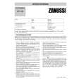 ZANUSSI ZWT2100 Owner's Manual