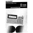 SHARP PC1246 Owner's Manual